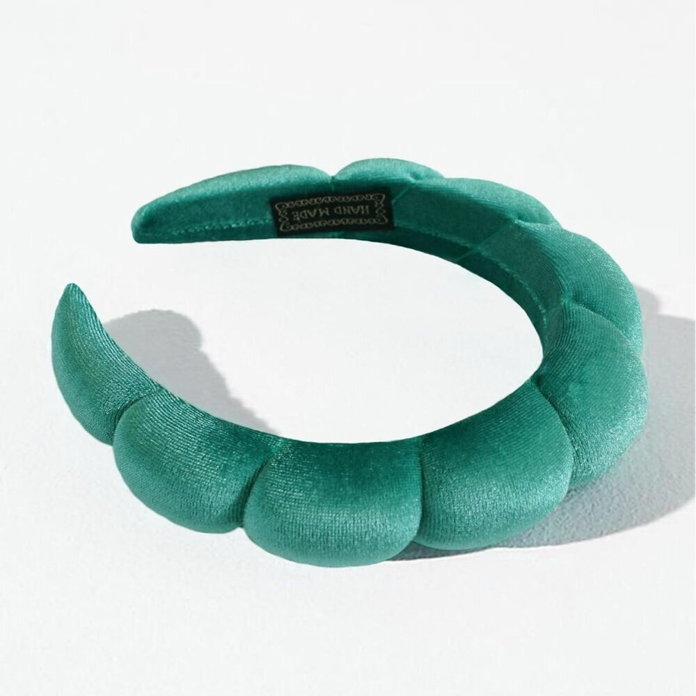 Soft Velvet Headband For Women And Girls, Wrap Hairband For Washing Face, Shower View 5